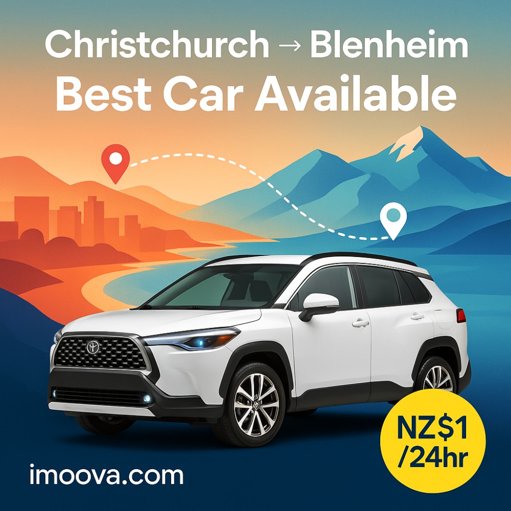Christchurch to Blenheim