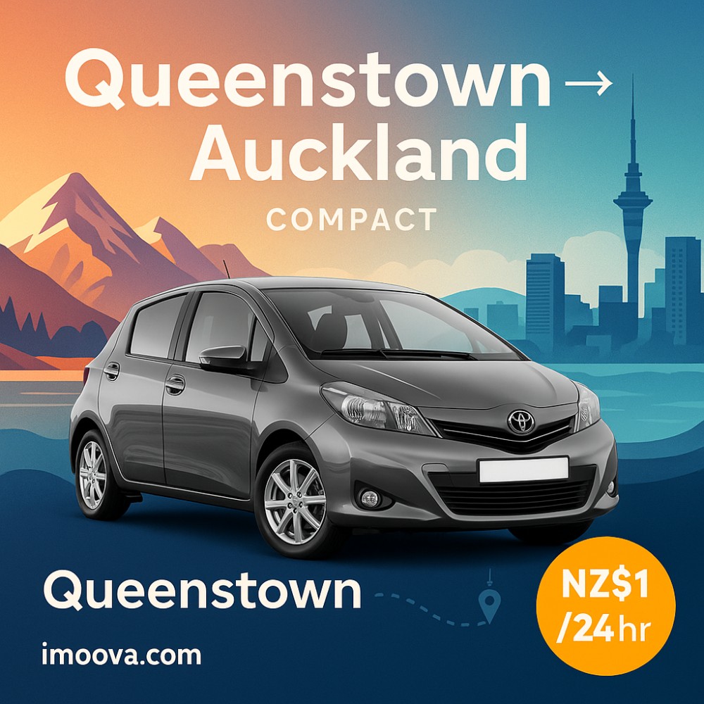 Queenstown to Auckland