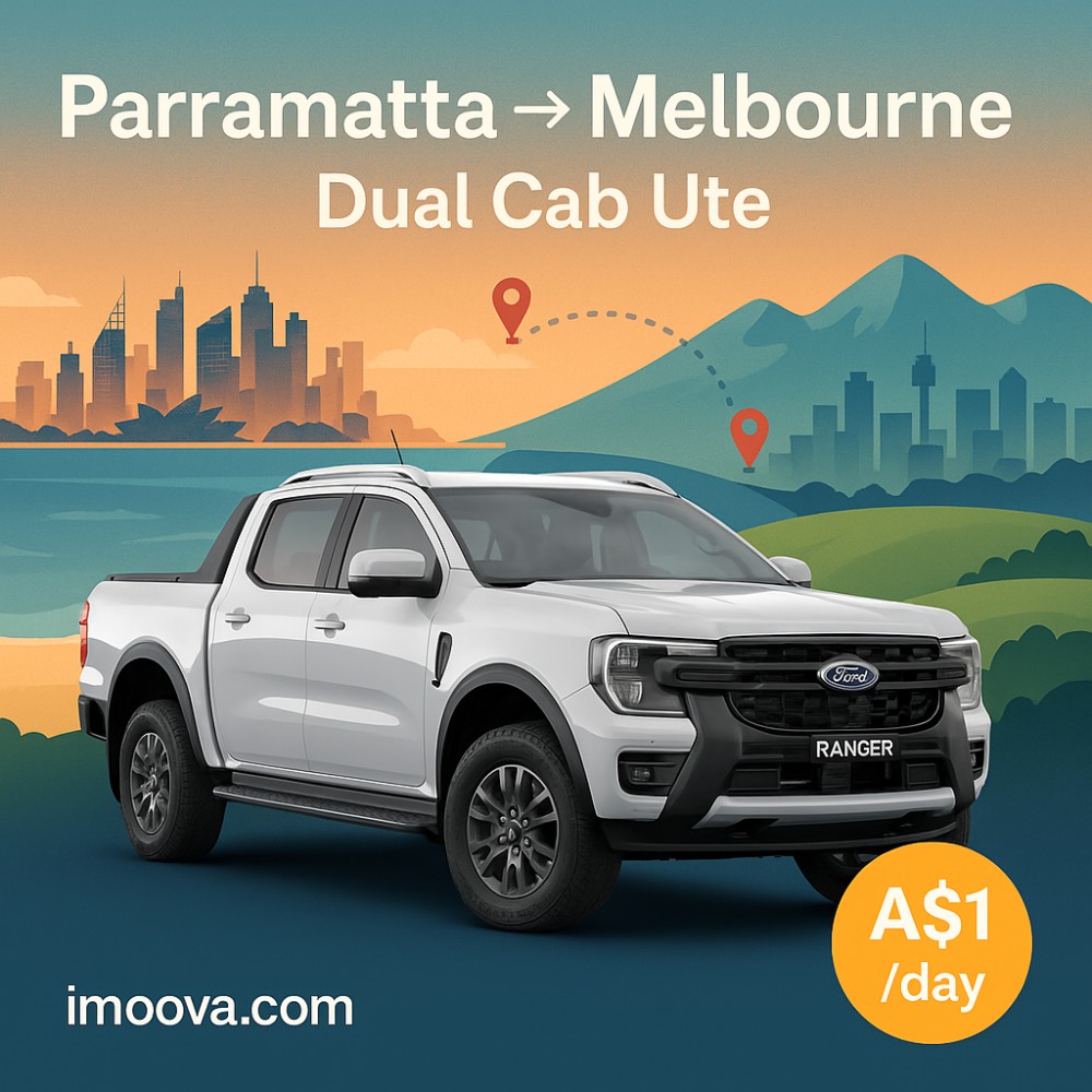Parramatta to Melbourne