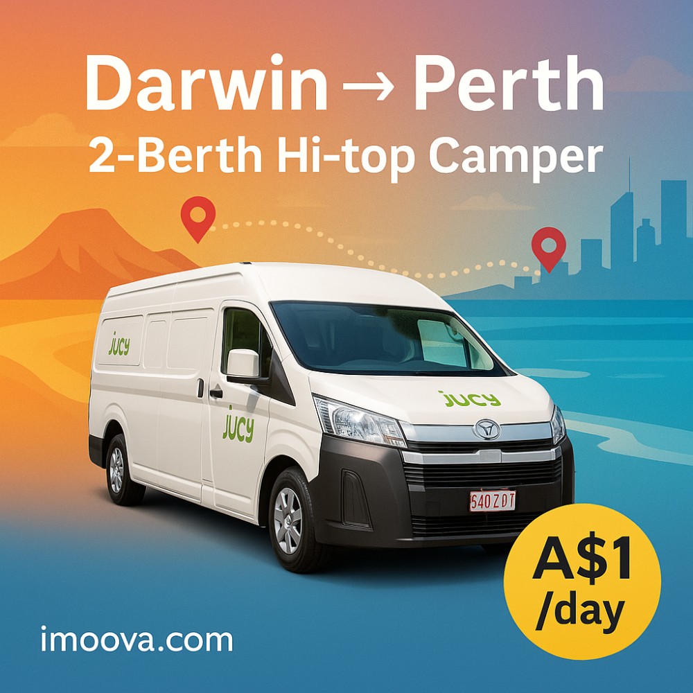 Darwin to Perth