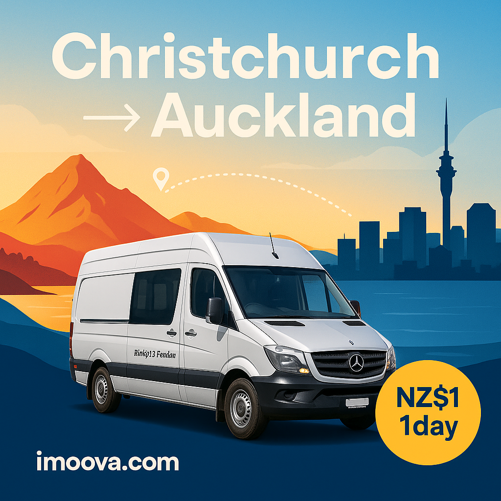 Budget 2 Freedom available for relocation from Christchurch to Auckland
