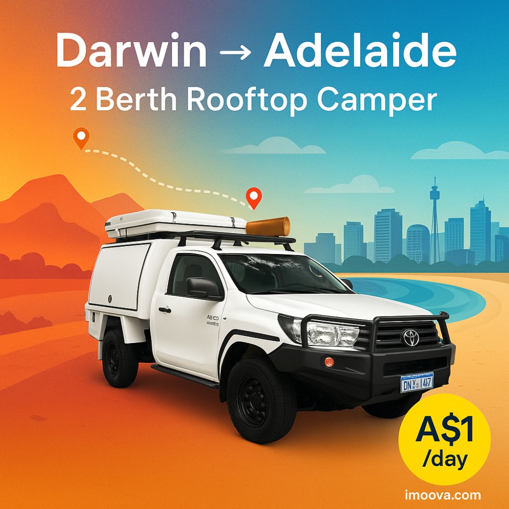 Darwin to Adelaide