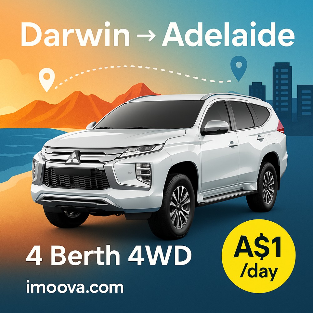 Darwin to Adelaide
