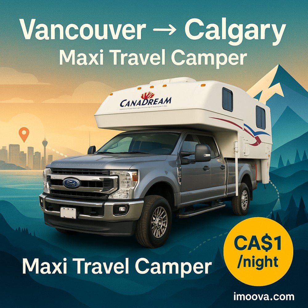 Maxi Travel Camper available for relocation from Vancouver to Calgary
