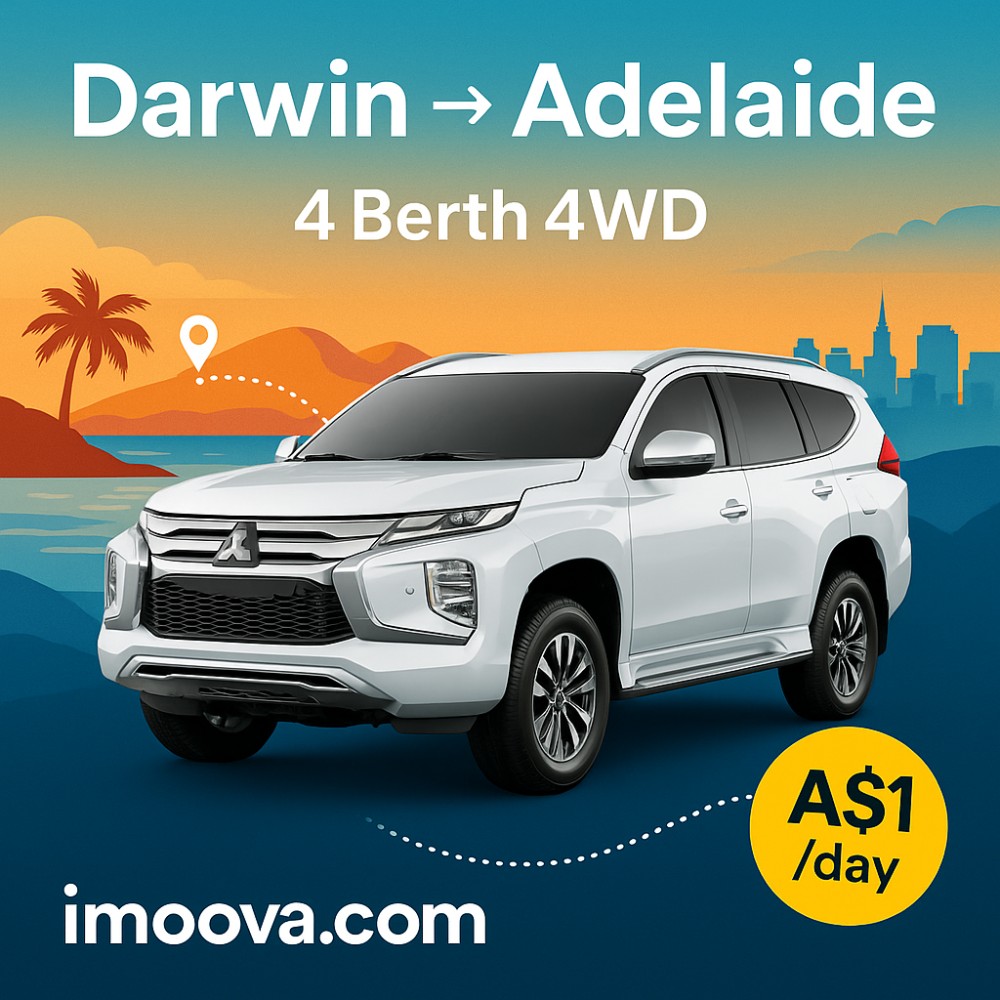 Darwin to Adelaide