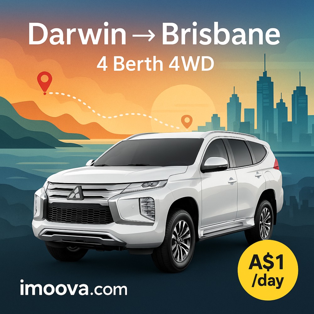 Darwin to Brisbane