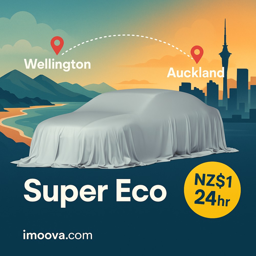 Wellington to Auckland