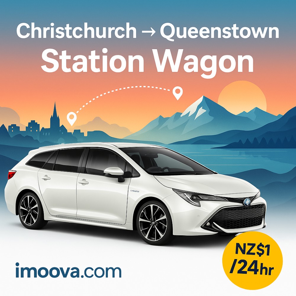 Station Wagon available for relocation from Christchurch to Queenstown