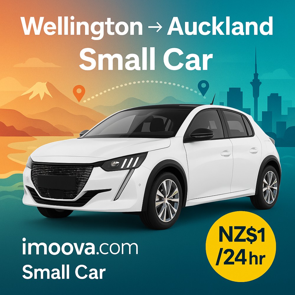 Small Car available for relocation from Wellington to Auckland