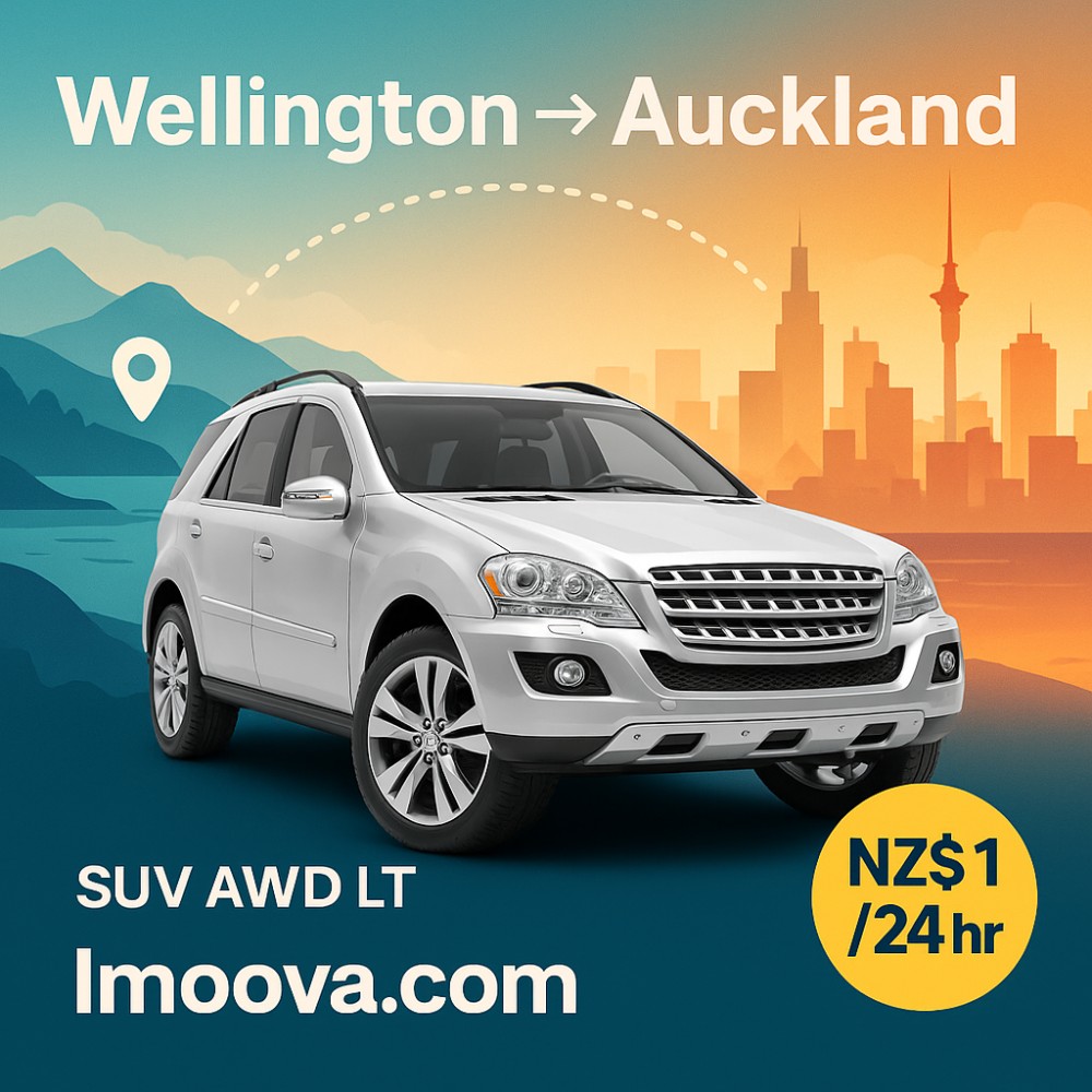 SUV AWD LT available for relocation from Wellington to Auckland