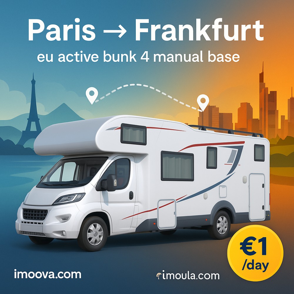 eu active bunk 4 manual base available for relocation from Paris to Frankfurt