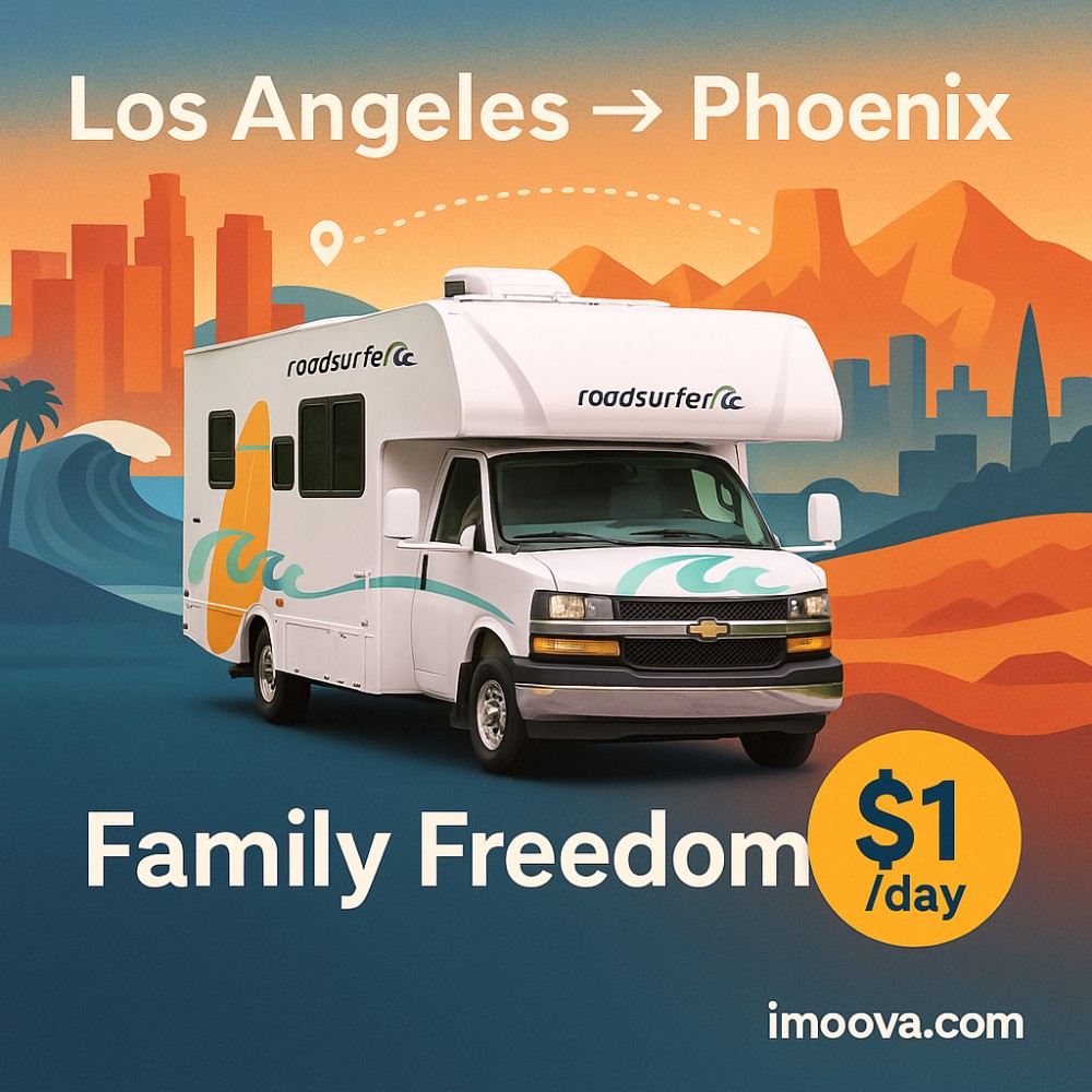 Family Freedom available for relocation from Los Angeles to Phoenix