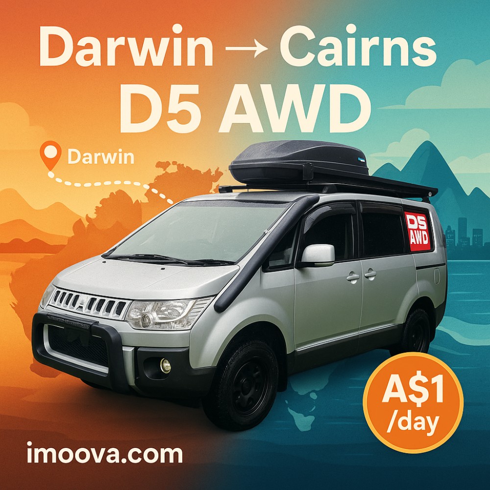 D5 AWD available for relocation from Darwin to Cairns