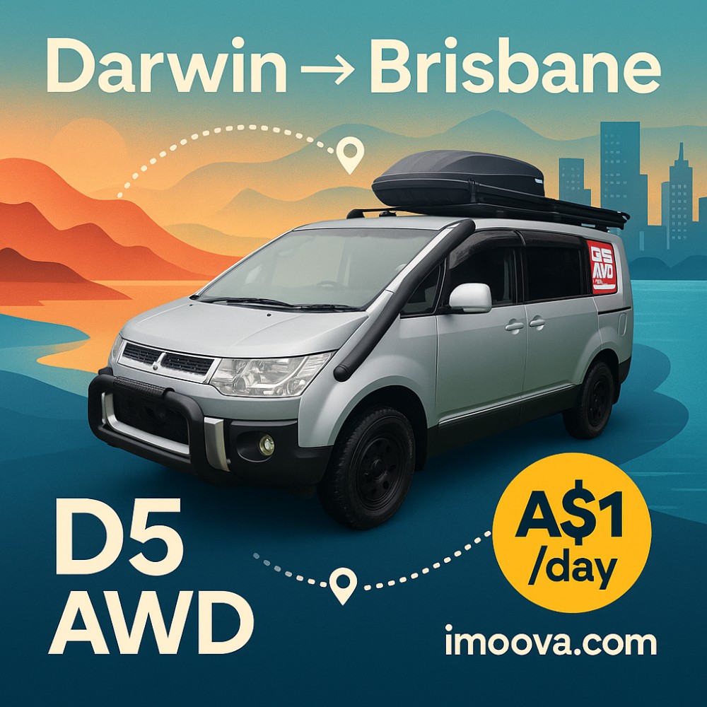 Darwin to Brisbane