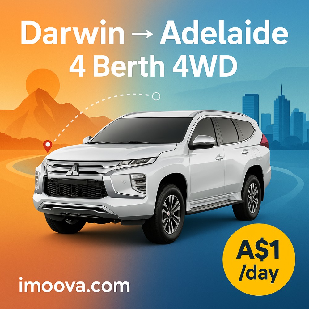 Darwin to Adelaide