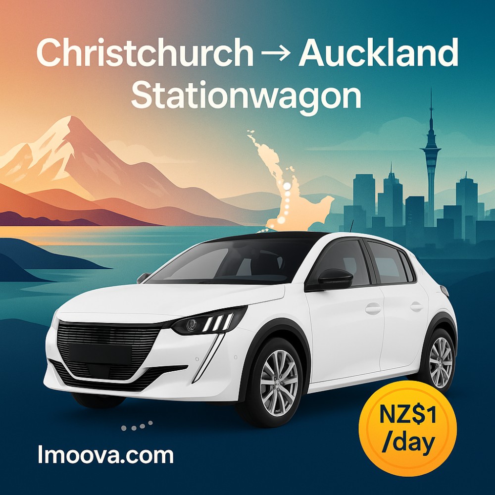 Stationwagon available for relocation from Christchurch to Auckland