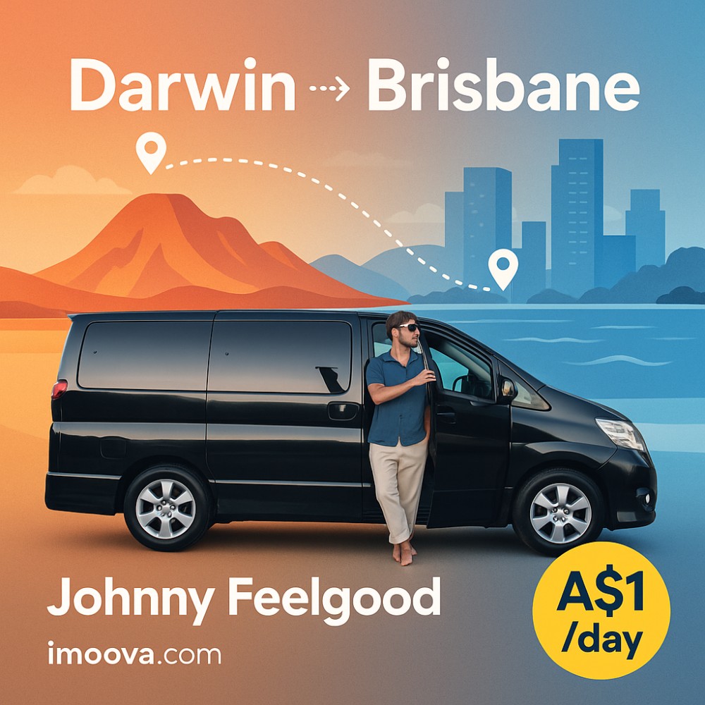 Darwin to Brisbane