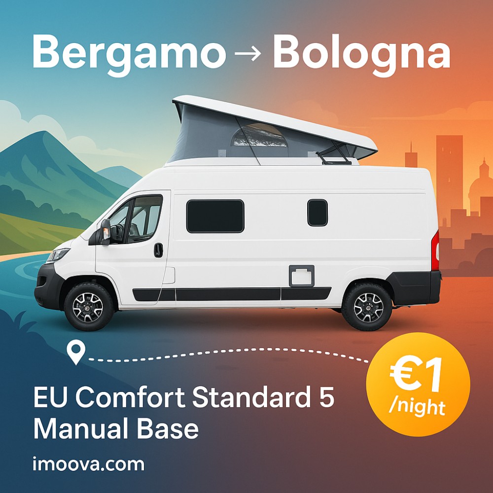 EU Comfort Standard 5 Manual Base available for relocation from Bergamo to Bologna