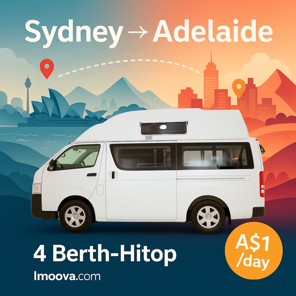 4 Berth-Hitop available for relocation from Sydney to Adelaide