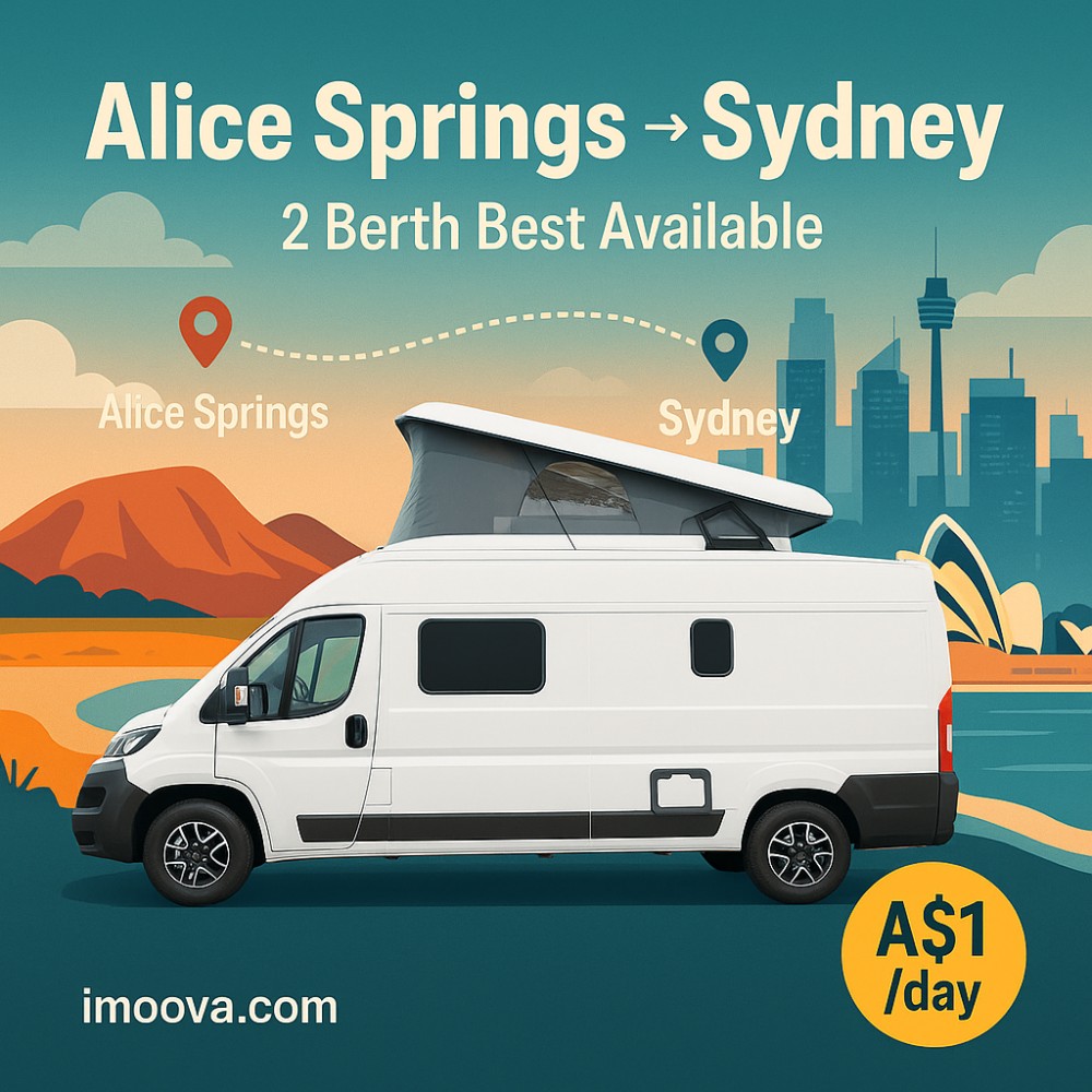 2 Berth Best Available available for relocation from Alice Springs to Sydney