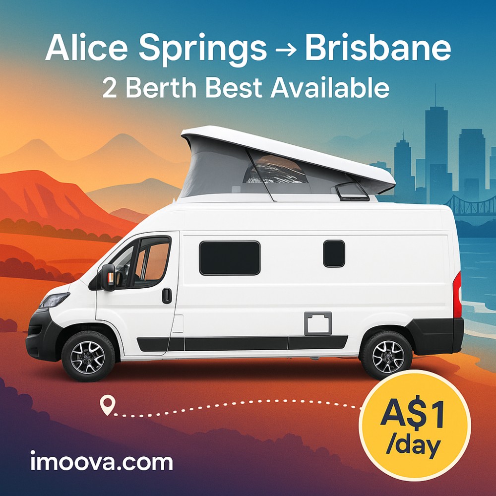 2 Berth Best Available available for relocation from Alice Springs to Brisbane