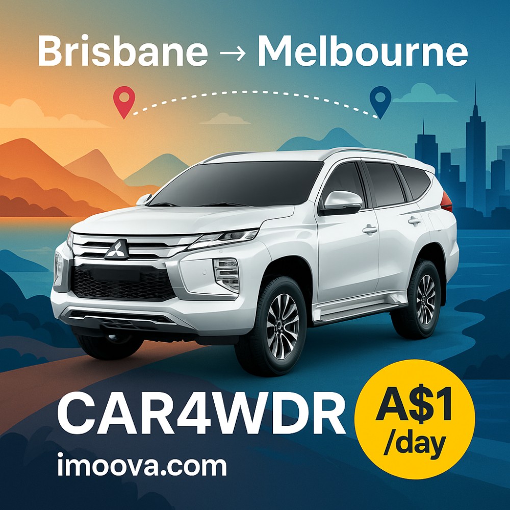 CAR4WDR available for relocation from Brisbane to Melbourne