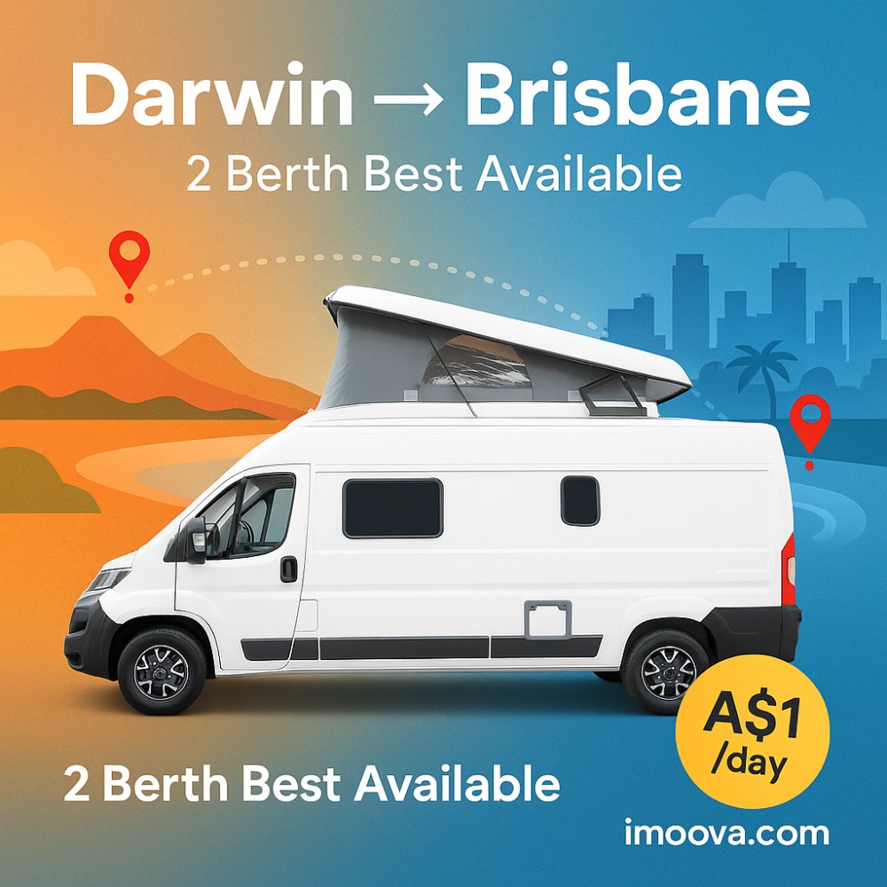 2 Berth Best Available available for relocation from Darwin to Brisbane