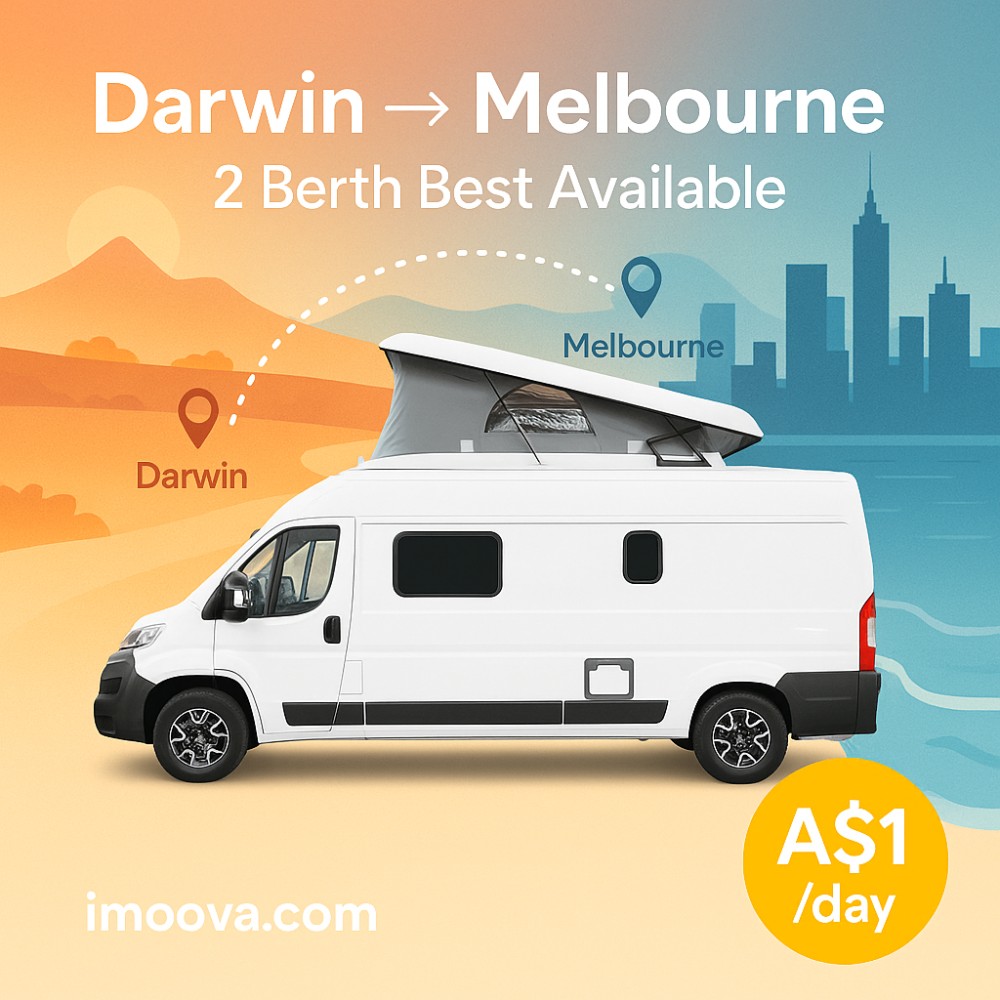 2 Berth Best Available available for relocation from Darwin to Melbourne