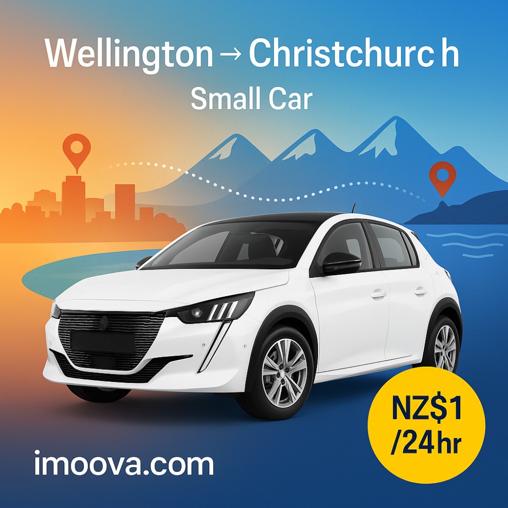 Wellington to Christchurch