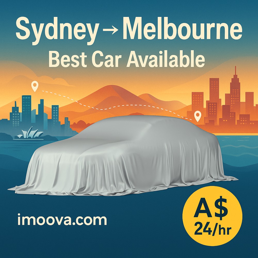 Best Car Available available for relocation from Sydney to Melbourne
