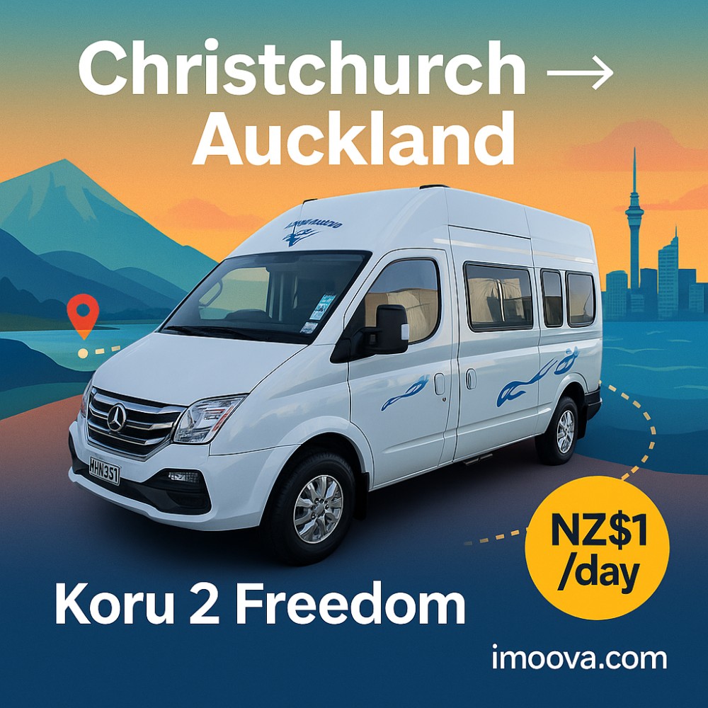 Koru 2 Freedom available for relocation from Christchurch to Auckland