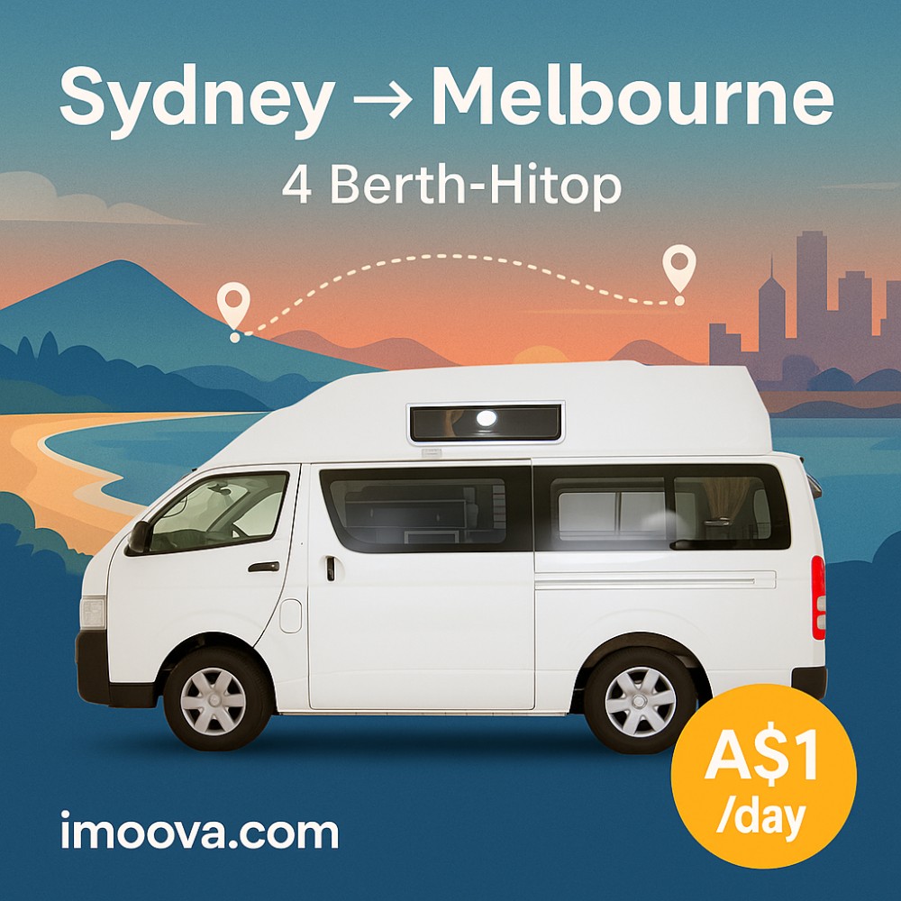4 Berth-Hitop available for relocation from Sydney to Melbourne