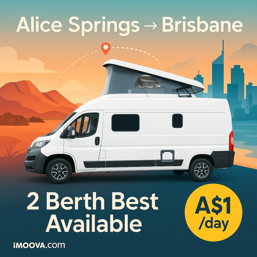 2 Berth Best Available available for relocation from Alice Springs to Brisbane