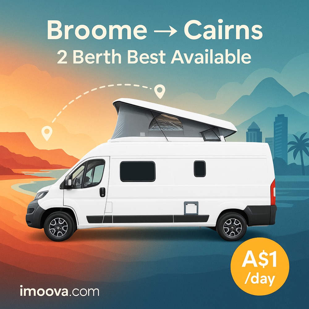 2 Berth Best Available available for relocation from Broome to Cairns
