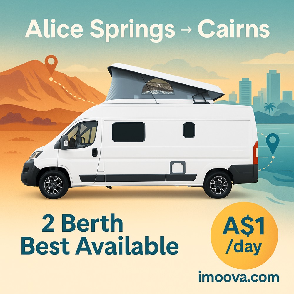 2 Berth Best Available available for relocation from Alice Springs to Cairns