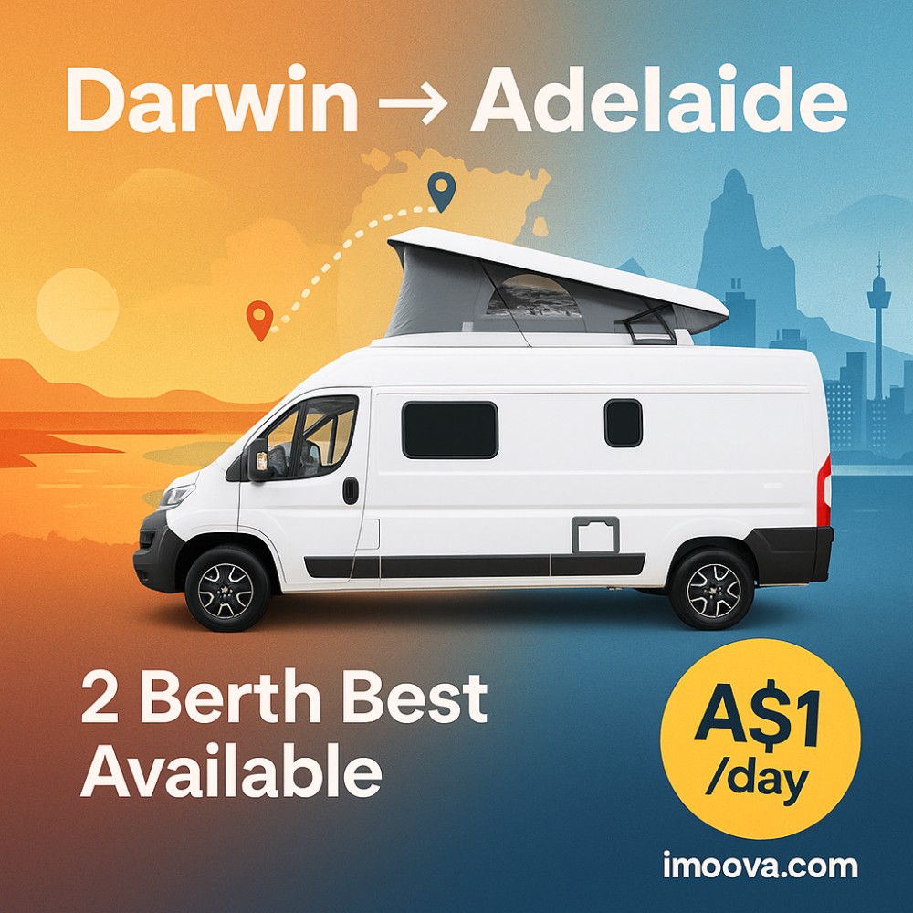 2 Berth Best Available available for relocation from Darwin to Adelaide