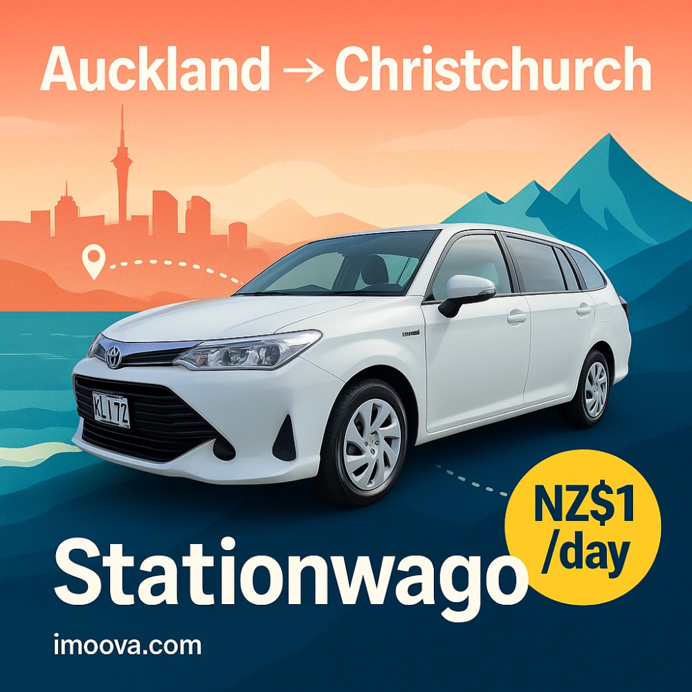 Stationwagon available for relocation from Auckland to Christchurch