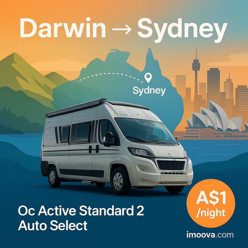 Darwin to Sydney