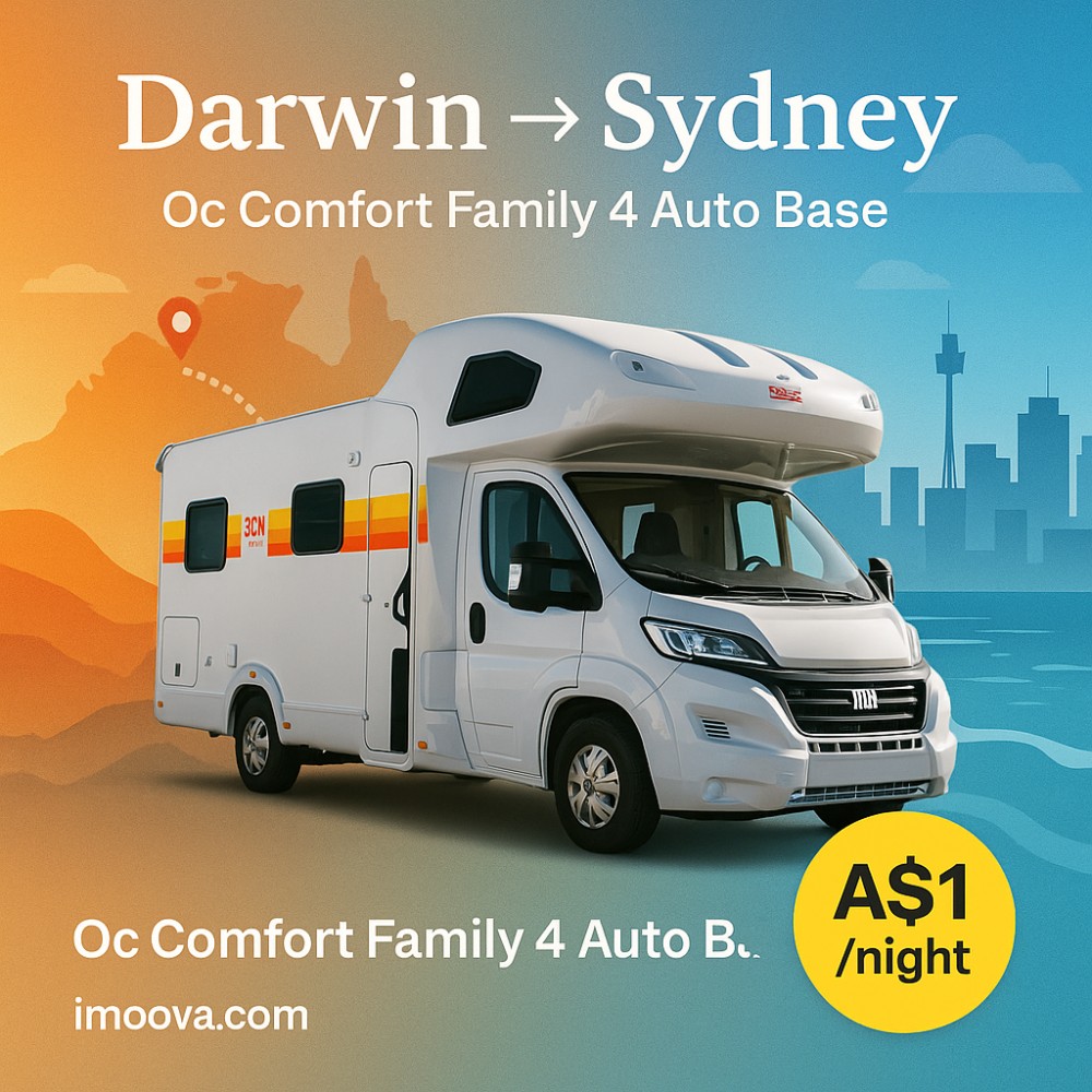 Darwin to Sydney