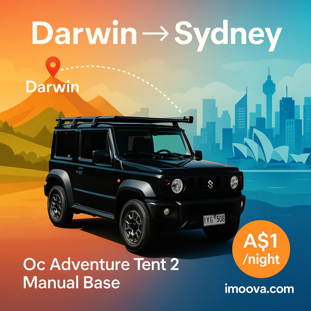 Darwin to Sydney