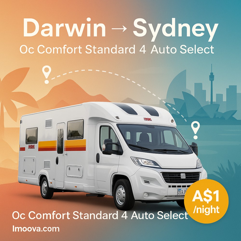 Darwin to Sydney