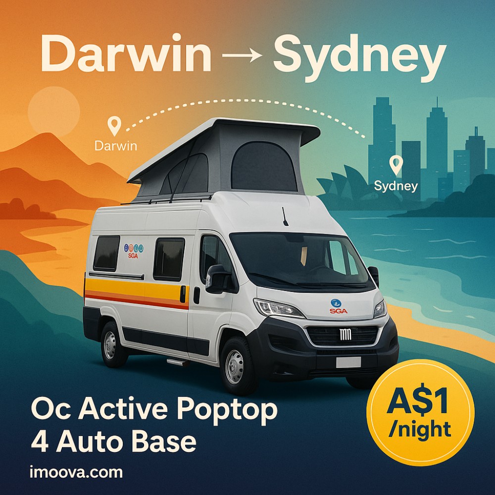 Darwin to Sydney