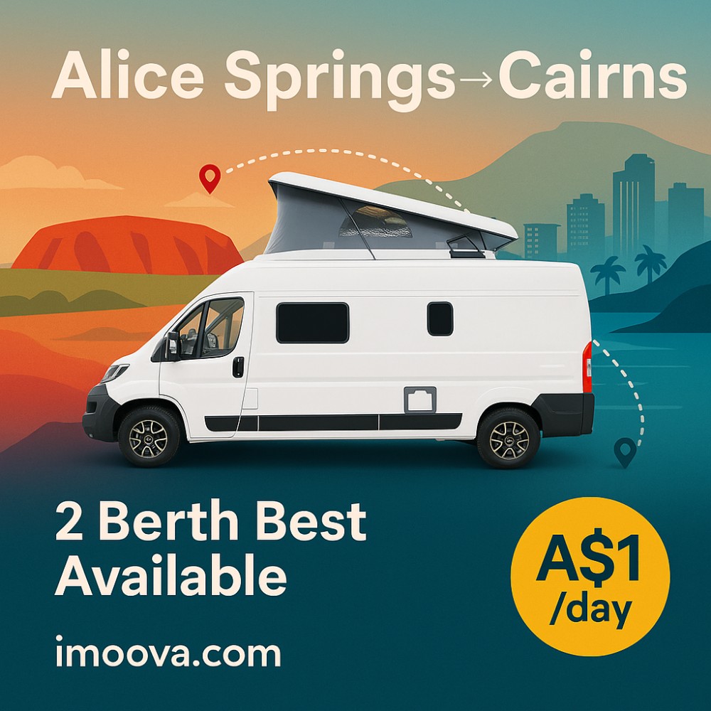 2 Berth Best Available available for relocation from Alice Springs to Cairns