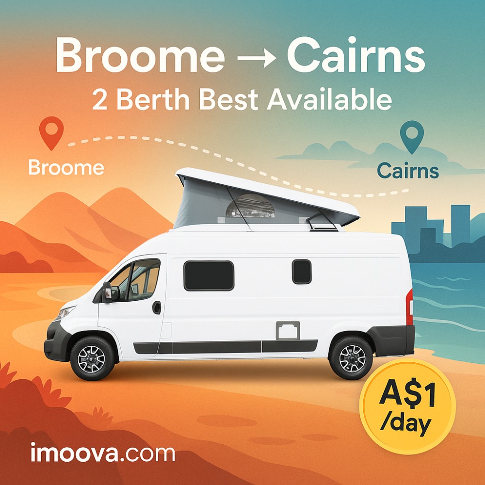 2 Berth Best Available available for relocation from Broome to Cairns