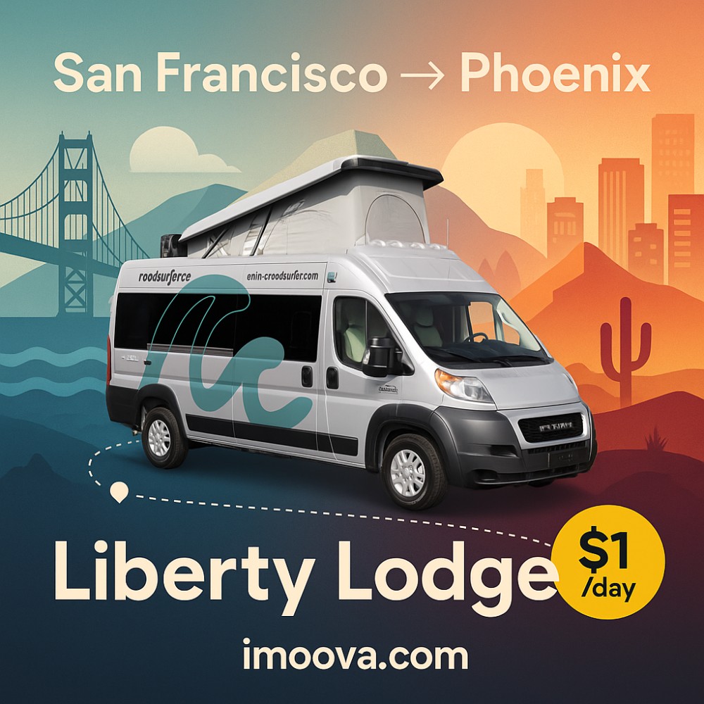 Liberty Lodge available for relocation from San Francisco to Phoenix