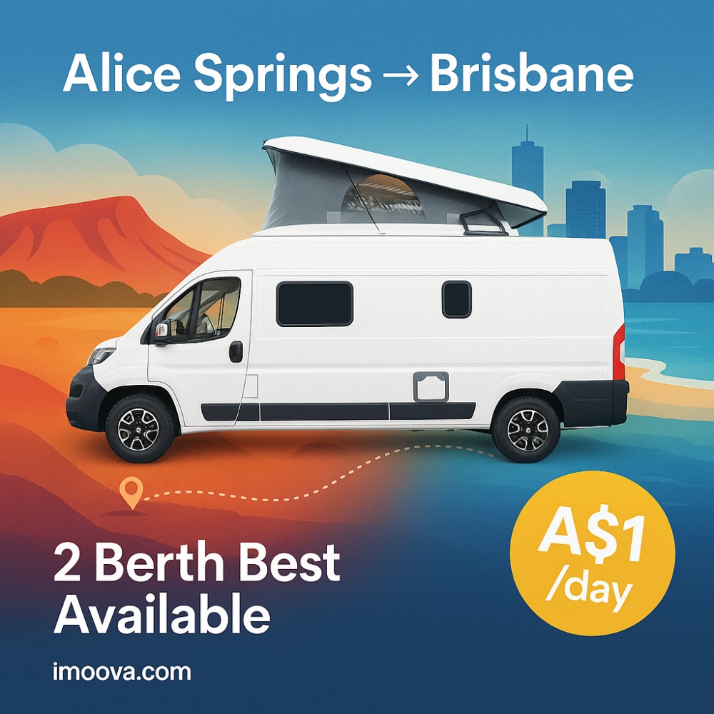 2 Berth Best Available available for relocation from Alice Springs to Brisbane