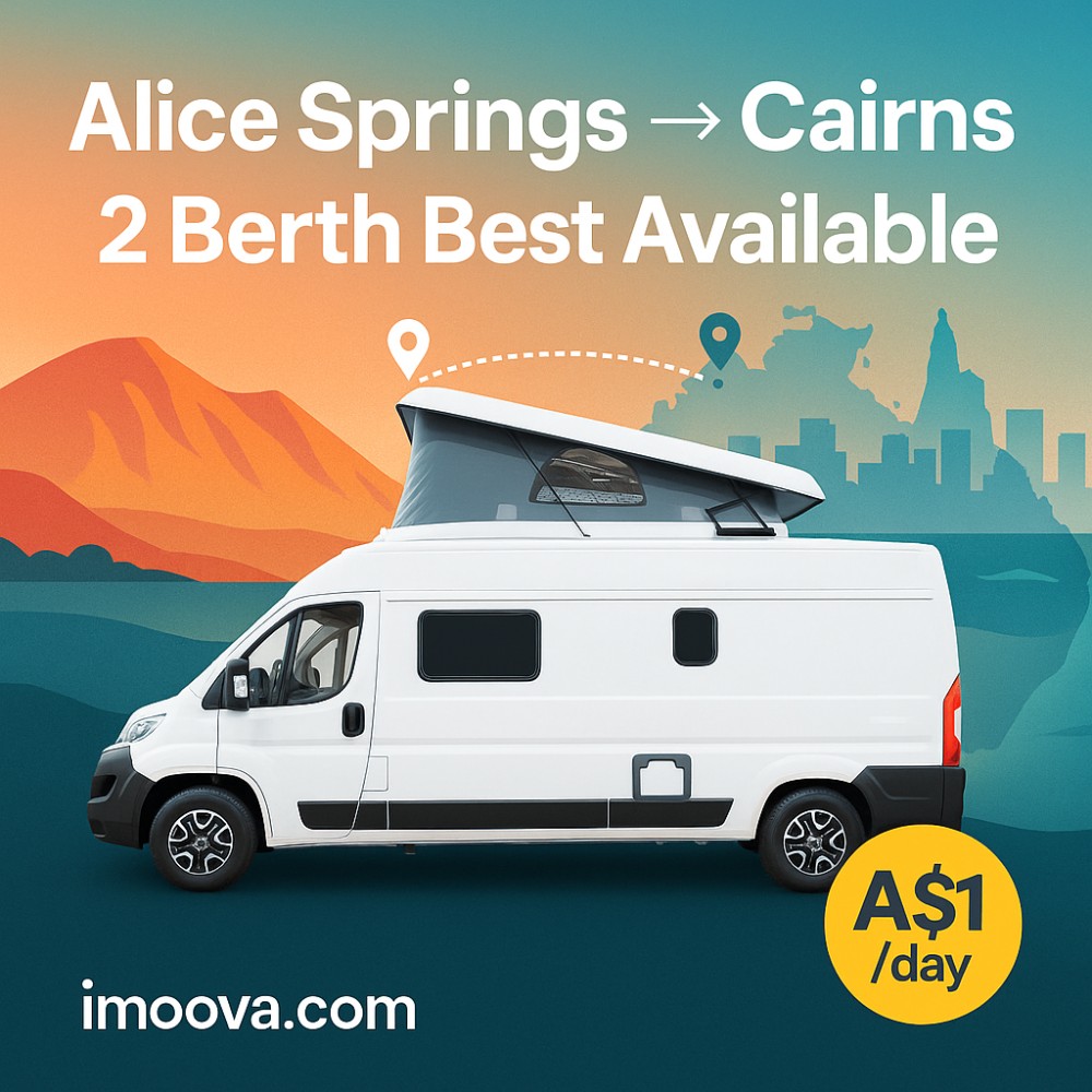 2 Berth Best Available available for relocation from Alice Springs to Cairns