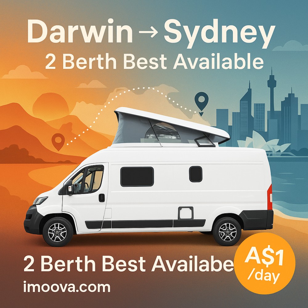 2 Berth Best Available available for relocation from Darwin to Sydney