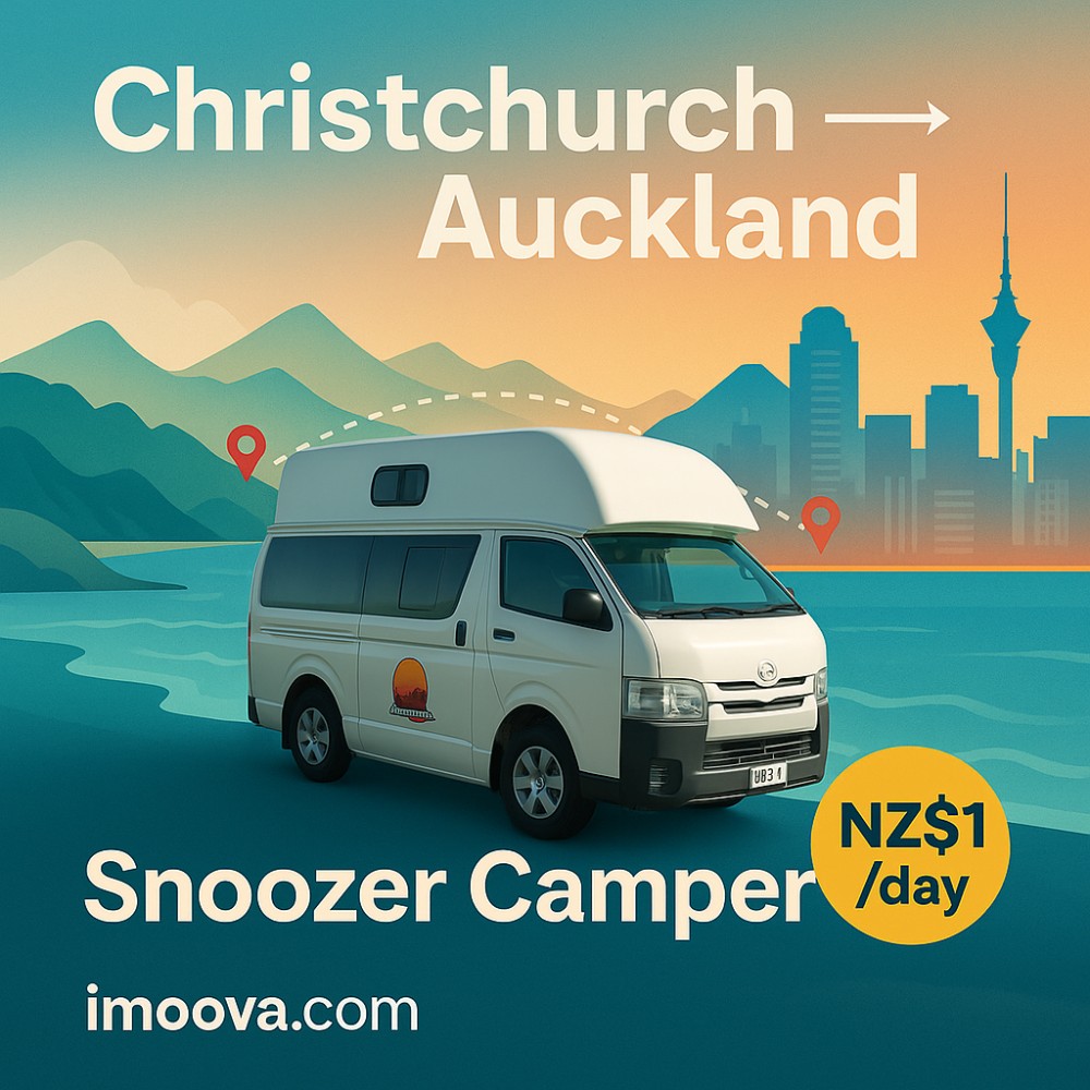 Snoozer Camper available for relocation from Christchurch to Auckland