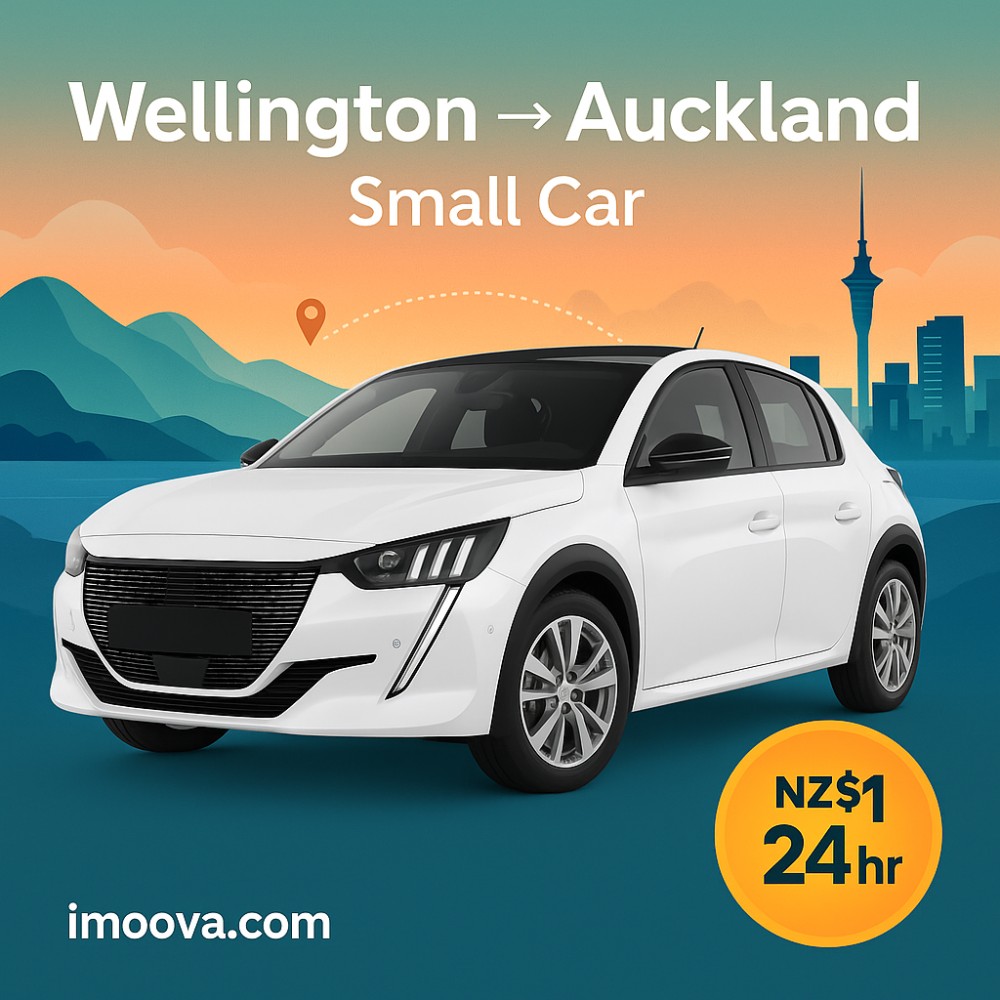Wellington to Auckland